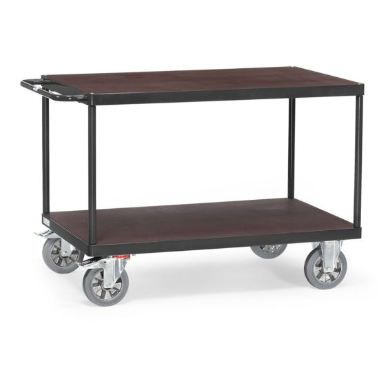 Tafelwagen Zware Lasten 1200 Kg 1600x800 mm 2 Etages Grijs