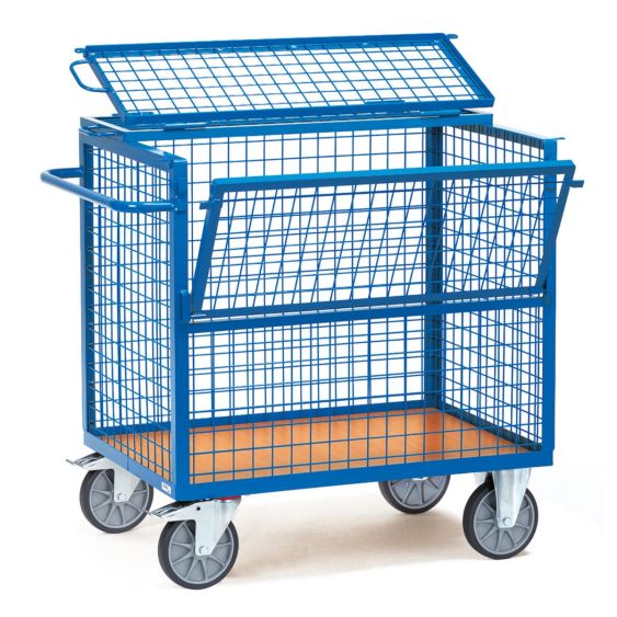 Pakketwagen Klapbare Deksel 2-Delig 600 Kg 1200x800 mm