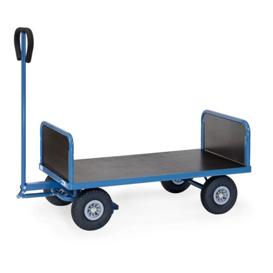 Handtrekwagen met Kopwanden 500 Kg 1200x700 mm