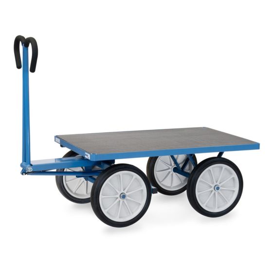 Handtrekwagen 1000 Kg 1200x800 mm Rubberen Wielen