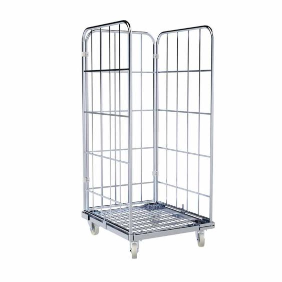 Rolcontainer 1460 metaal 3-zijdig