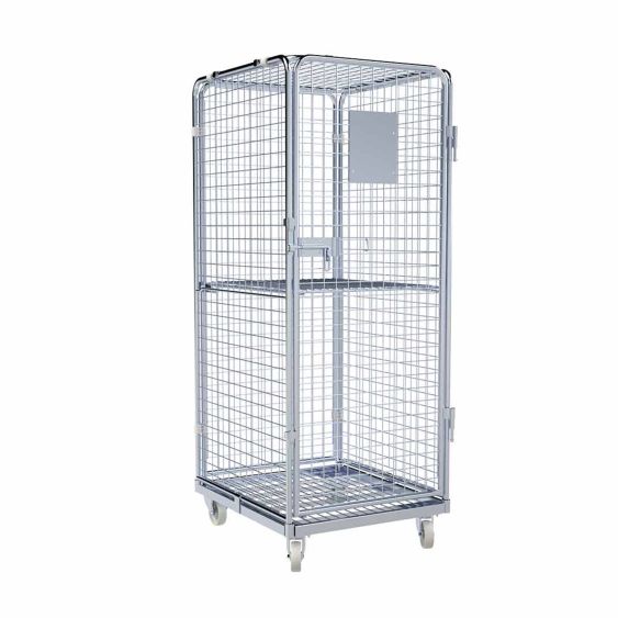 Rolcontainer ADB 1600 metaal 5-zijdig Half Klapbaar