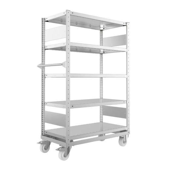 Etagewagen Verzinkt 500 kg 1500x1000x500 mm 4 Etages