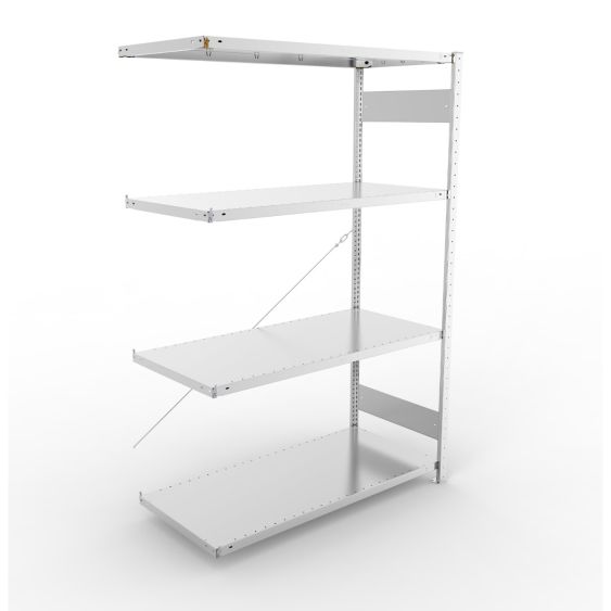 Legbordstelling META 230 kg Aanbouwsectie  200x130x60 cm - 4