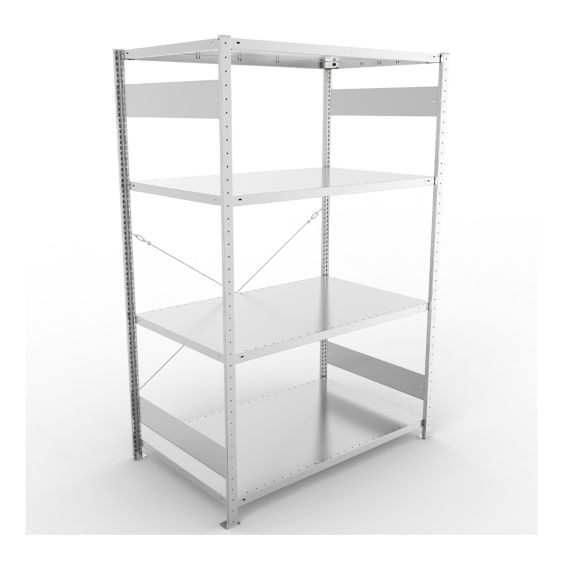 Legbordstelling META 230 kg Basissectie  200x130x80 cm - 4