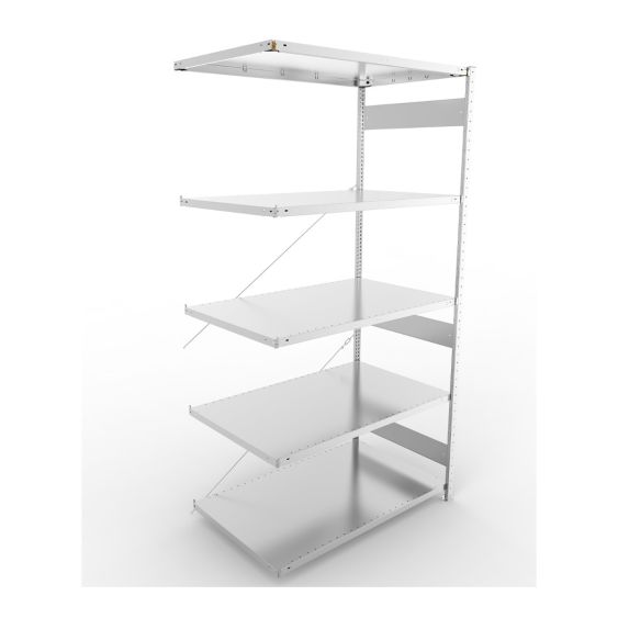 Legbordstelling META 230 kg Aanbouwsectie  250x130x80 cm - 4