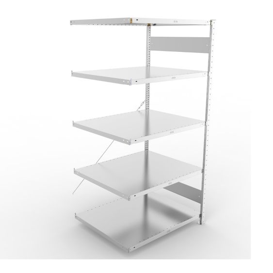 Legbordstelling META 230 kg Aanbouwsectie 200x100x80 cm - 4