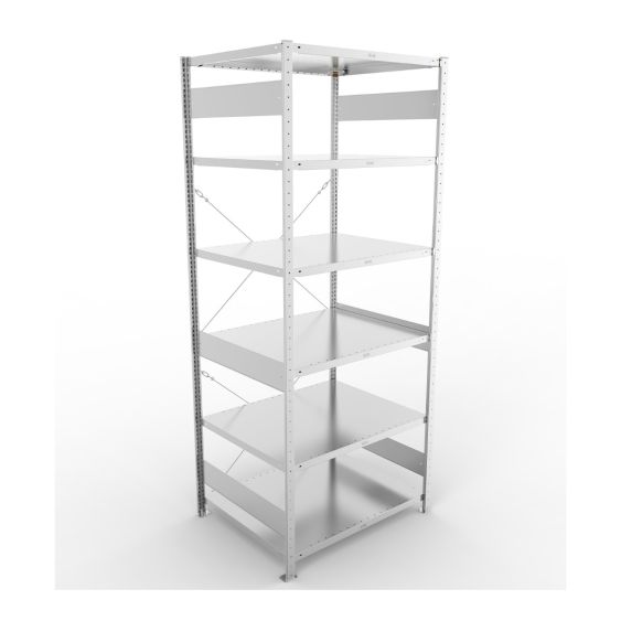 Legbordstelling META 230 kg Basissectie 250x100x80 cm - 4