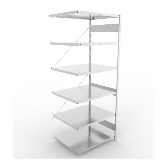 Legbordstelling META 230 kg Aanbouwsectie 250x100x80 cm - 4