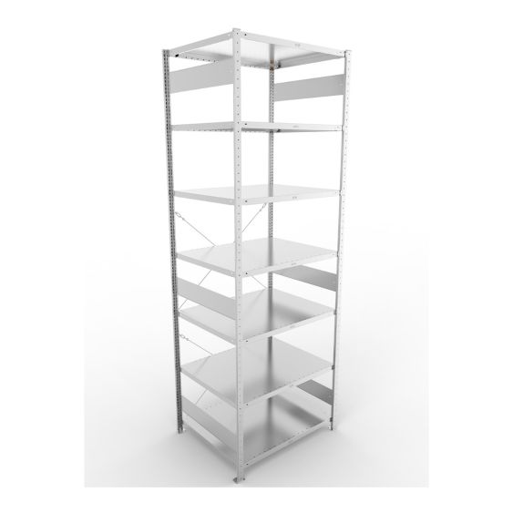 Legbordstelling META 230 kg Basissectie 300x100x80 cm - 4