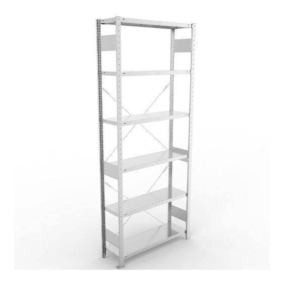 Legbordstelling META 150 kg Basissectie 250x100x30 cm - 4