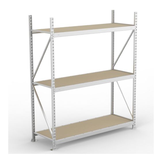 Grootvakstelling META 600 kg Basissectie 220x180x65 cm Hout