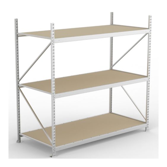 Grootvakstelling META 600 kg Basissectie 220x220x105 cm Hout