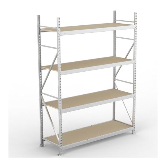 Grootvakstelling META 600 kg Basissectie 250x180x65 cm Hout