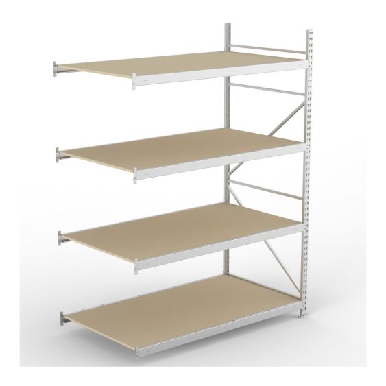 Grootvakstelling META 600 kg Aanbouw 250x180x105 cm Hout