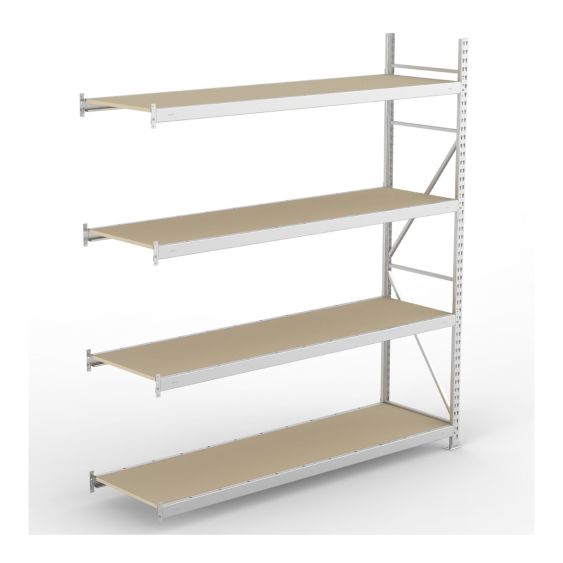 Grootvakstelling META 600 kg Aanbouw 250x220x65 cm Hout