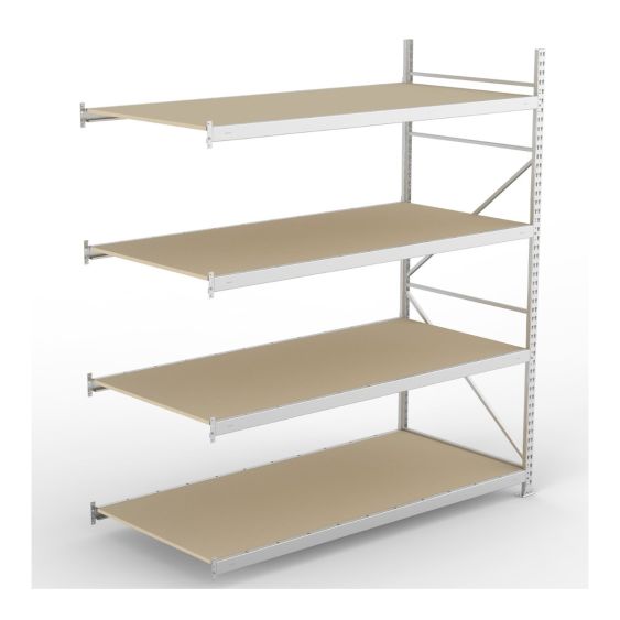 Grootvakstelling META 600 kg Aanbouw 250x220x105 cm Hout