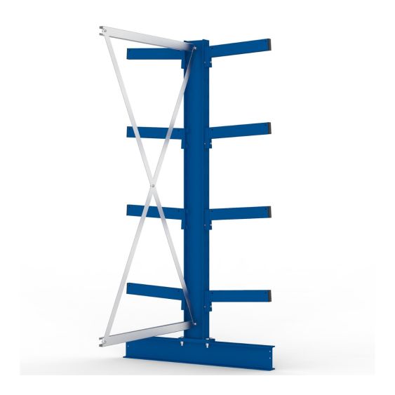 Draagarmstelling Dubbel META Zwaar Aanbouw 200x100x40 cm