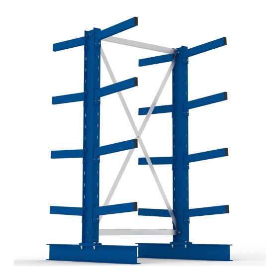Draagarmstelling Dubbel META Zwaar Basis 200x100x50 cm