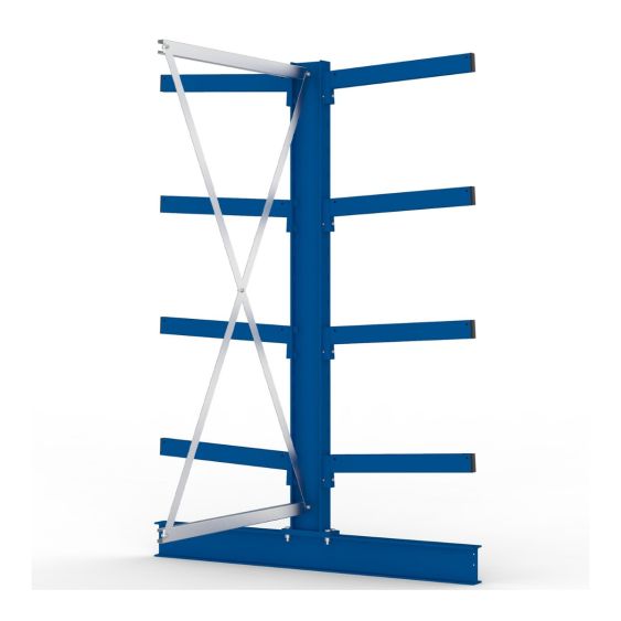 Draagarmstelling Dubbel META Zwaar Aanbouw 200x100x60 cm