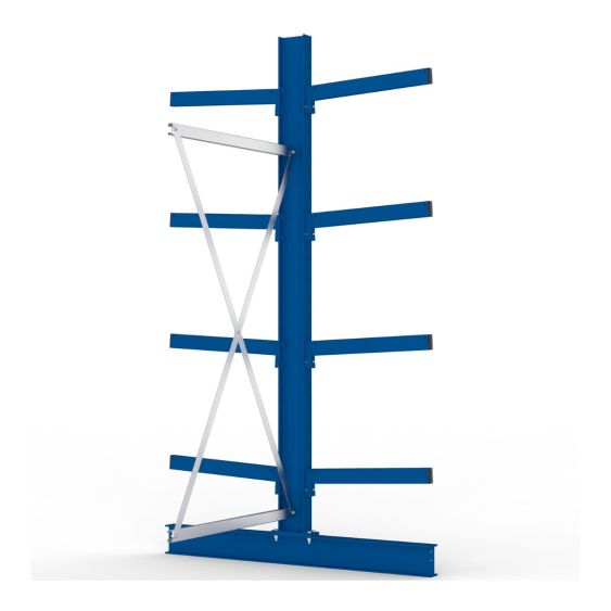 Draagarmstelling Dubbel META Zwaar Aanbouw 250x100x60 cm