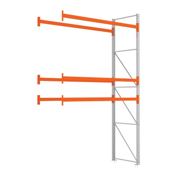 Palletstelling META Aanbouw 440x270x110 cm 2 niveaus 1400 kg