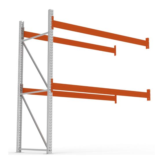 Palletstelling META Aanbouw 270x270x110 cm 2 Niveaus 2970 kg - 2