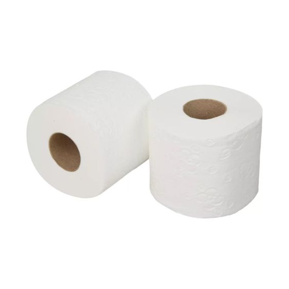 Toiletpapier Cellulose 4-laags 150 vel 9 x 8 rol Wit