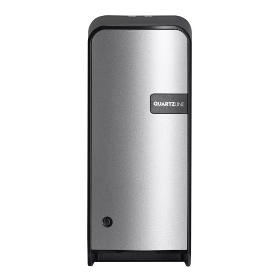Zeepdispenser Quartzline Sensor Foam 1.000ml Zilver