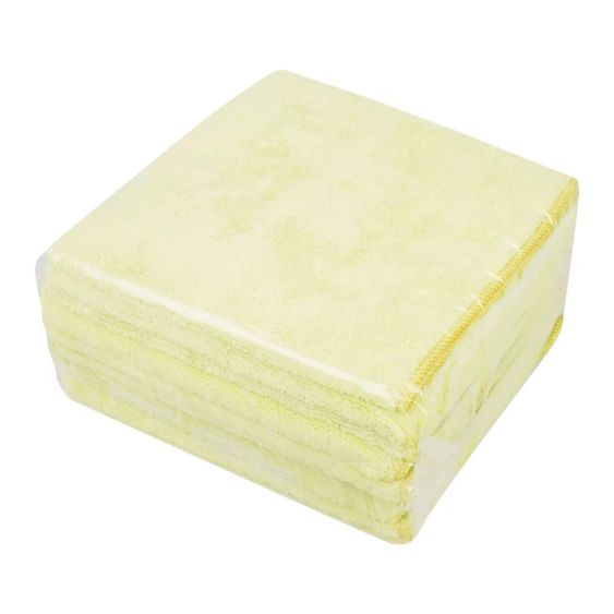Microvezeldoeken Geel 40 x 40 cm - 10 stuks