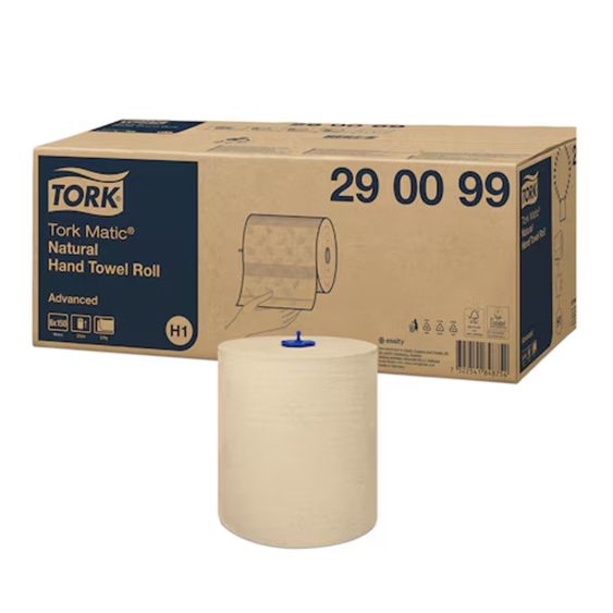 Tork Matic Papieren Handdoekrol Naturel H1 - 6 rollen