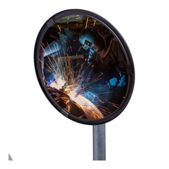 Industriespiegel Acryl Ø400 mm 90°