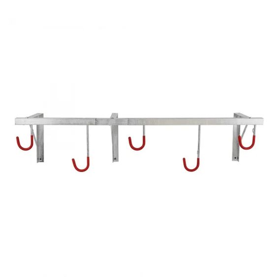 Ophangsysteem Fiets Verzinkt Staal voor 5 Fietsen