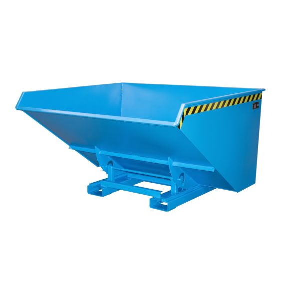 Kantelbak Bauer Gelakt Staal Blauw 2100 Liter