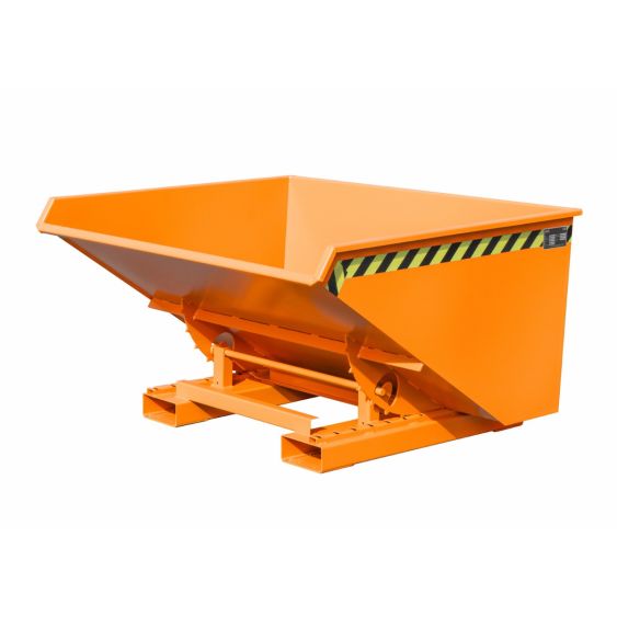 Kantelbak Bauer Gelakt Staal Oranje 900 Liter