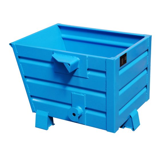 Stapelbare Kantelbak Bauer Staal Blauw 300 Liter