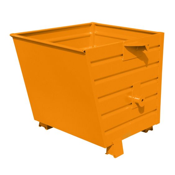 Stapelbare Kantelbak Bauer Staal Oranje 550 Liter