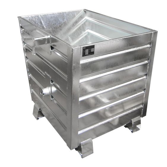 Stapelbare Kantelbak Bauer Staal Verzinkt 550 Liter