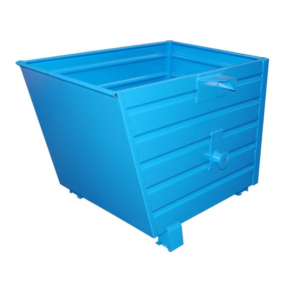 Stapelbare Kantelbak Bauer Staal Blauw 700 Liter