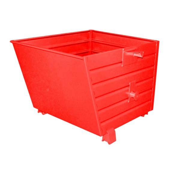 Stapelbare Kantelbak Bauer Staal Rood 900 Liter