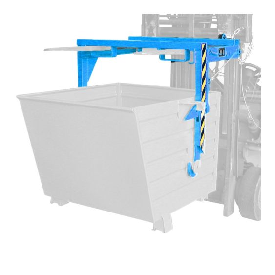 Traverse Bauer Blauw voor Stapelbare Kantelbak 700 Liter