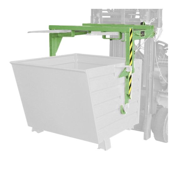 Traverse Bauer Groen voor Stapelbare Kantelbak 700 Liter