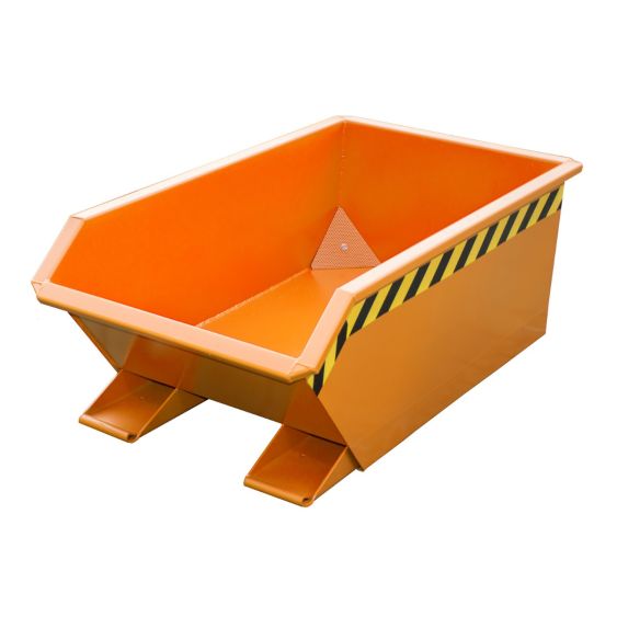 Mini Spaander-Kantelbak Bauer Oranje 230 Liter