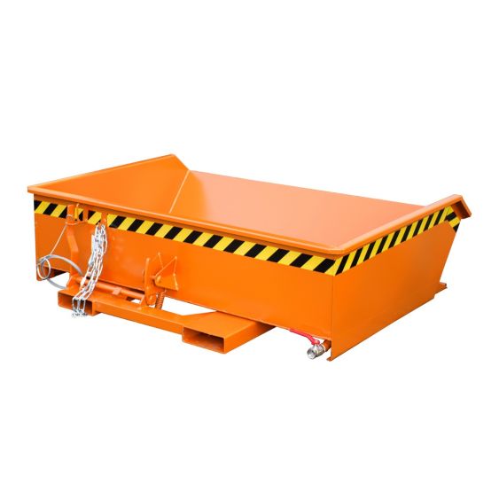 Mini Spaander-Kantelbak Bauer Oranje 610 Liter