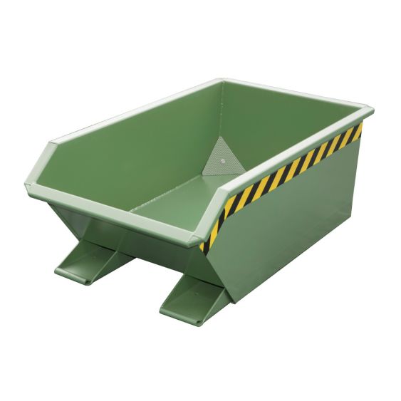 Mini Spaander-Kantelbak Bauer Groen 230 Liter