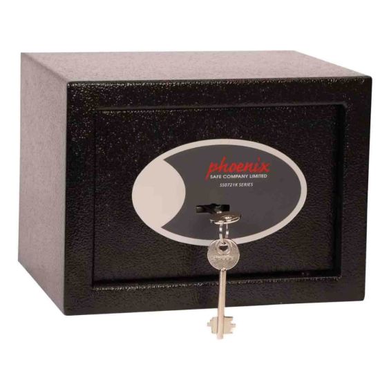 Veiligheidskluis met Sleutelslot Phoenix Compact Home Office SS0721K Zwart