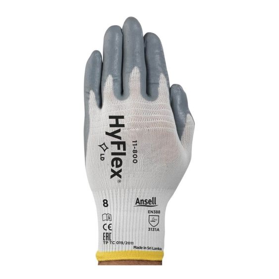 Werkhandschoen Ansell HyFlex 11-800 - Maat naar keuze