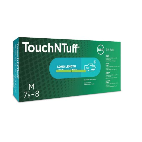 Werkhandschoen Ansell Touch N Tuff 92-605 30cm - Maat 8