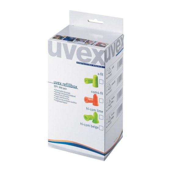 Oordoppen Uvex X-Fit 2112-022 Navulling - 300 paar