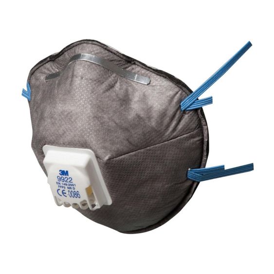 Stofmasker 3M 9922 FFP2 met Uitademventiel